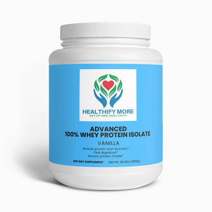 Advanced 100% Whey Protein Isolate (Vanilla)