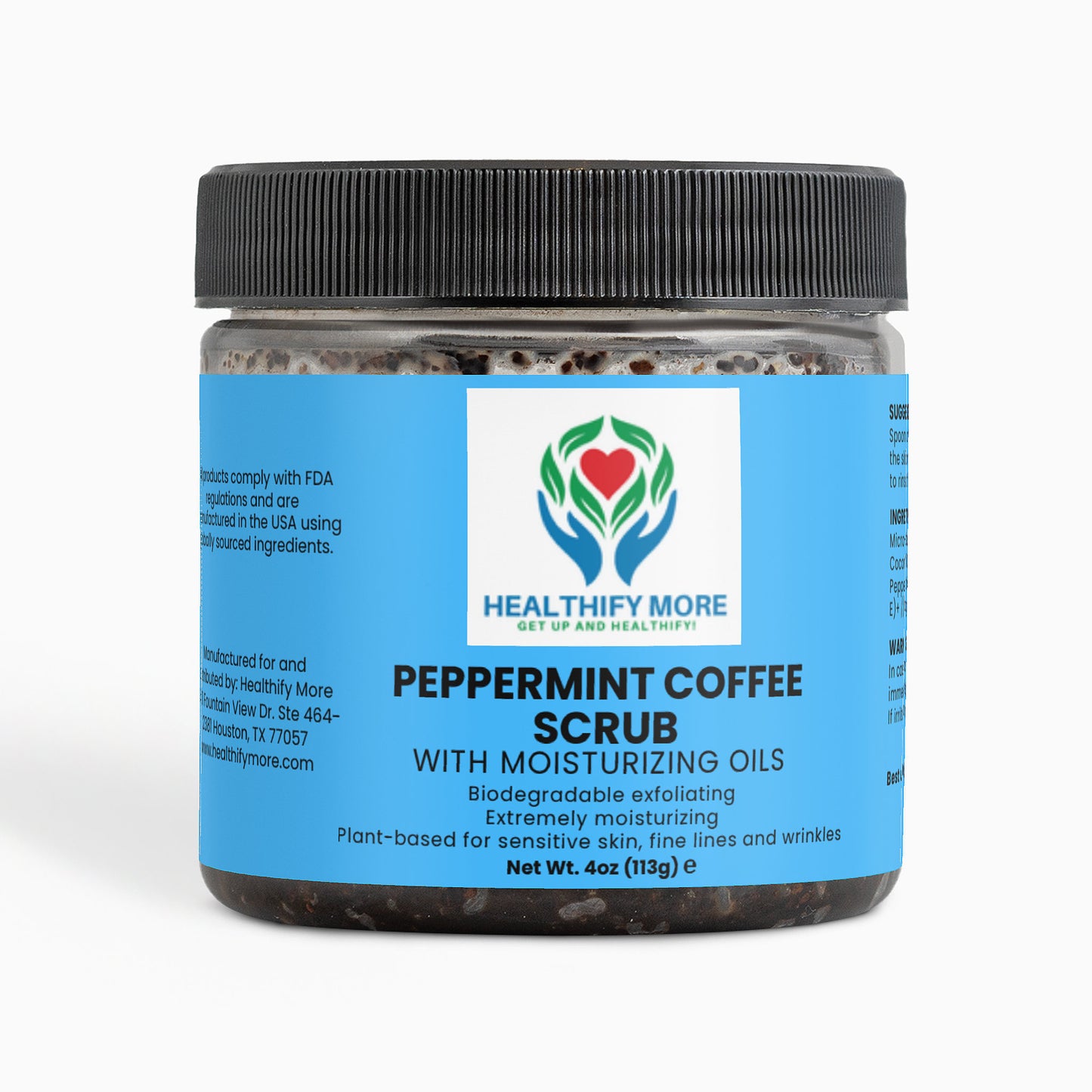 Peppermint Coffee Scrub