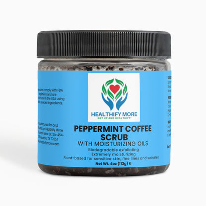 Peppermint Coffee Scrub
