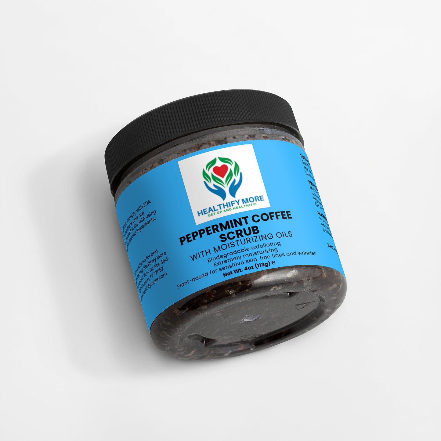 Peppermint Coffee Scrub