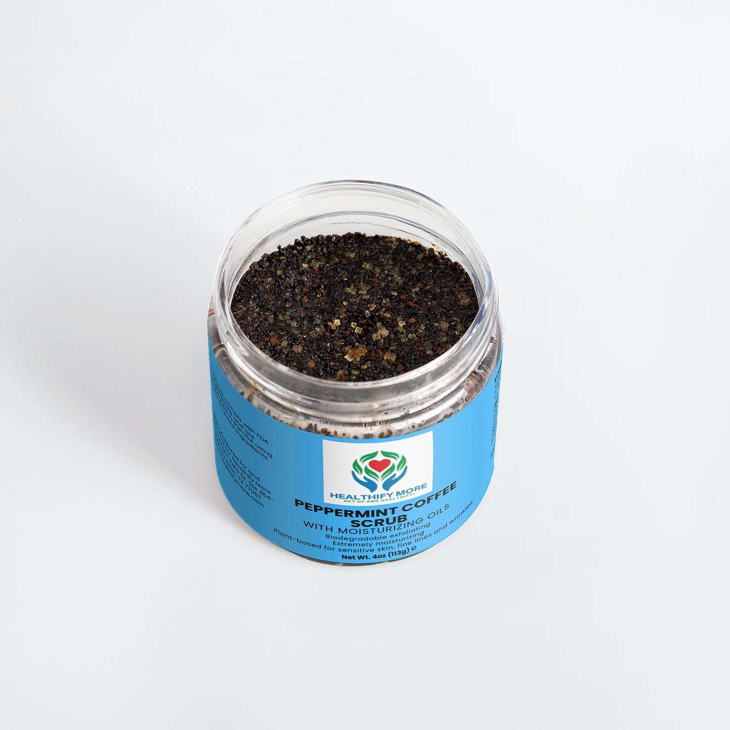 Peppermint Coffee Scrub